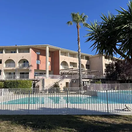 Saint-florent: T2 Avec Terrasse, Piscine, Clim Et Parking Pres - Fr-1-650-40 Апартаменты Сен-Флоран